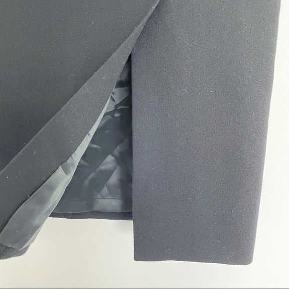 Sonia Rykiel Paris Black Wool Pencil Skirt 10 - Picture 3 of 9